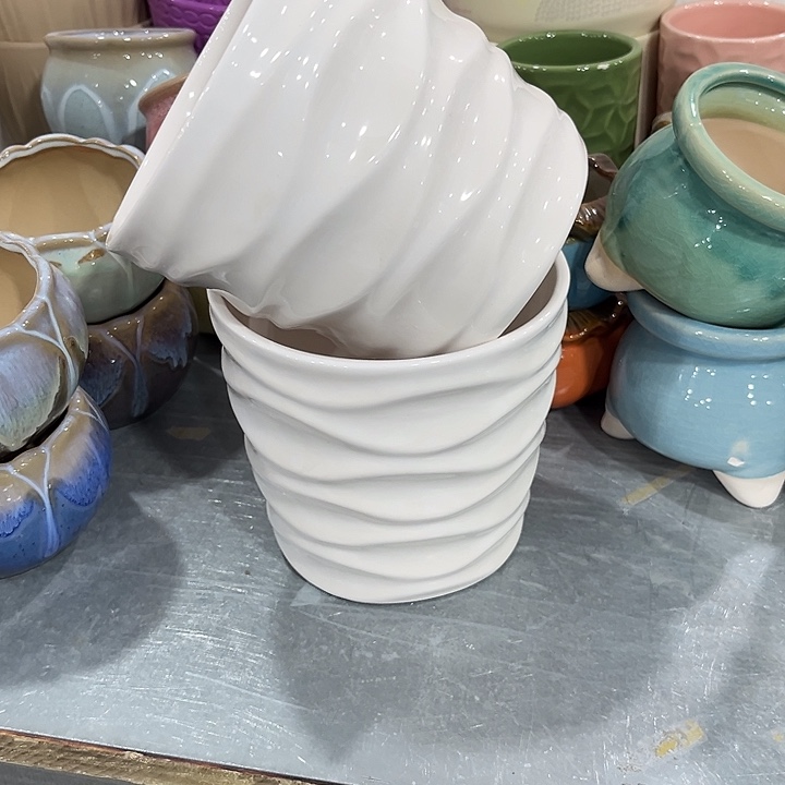 福利价陶瓷花盆全场10包邮