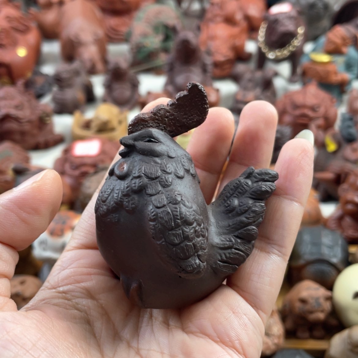 【闪购商品】紫砂茶宠紫砂公鸡