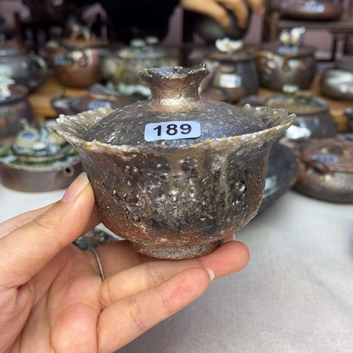 壶裸柴烧陶瓷茶具