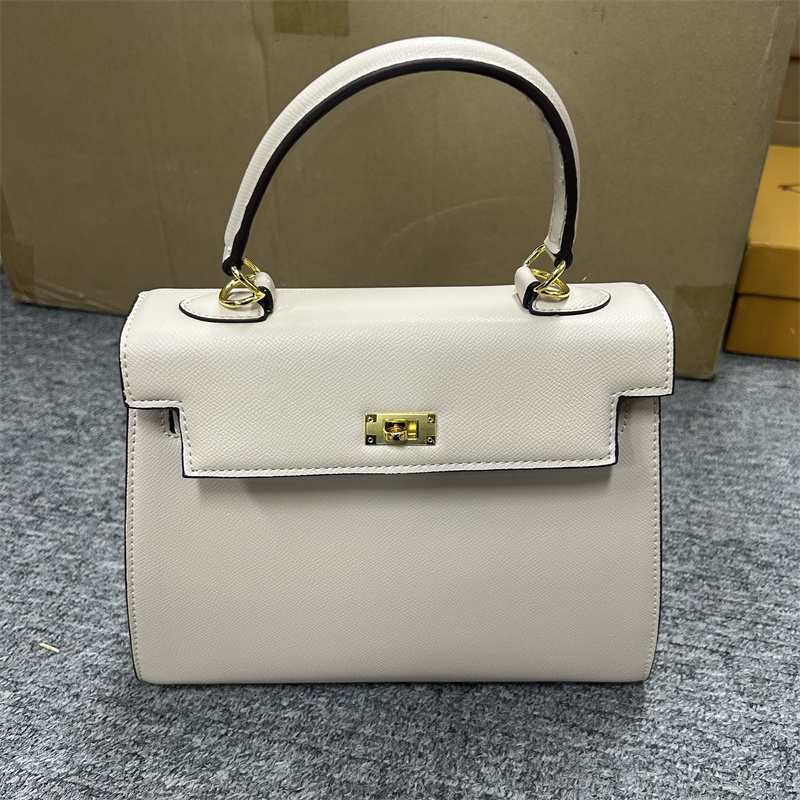 666-BAO-001-牛皮百搭日常通勤时尚外出手提包