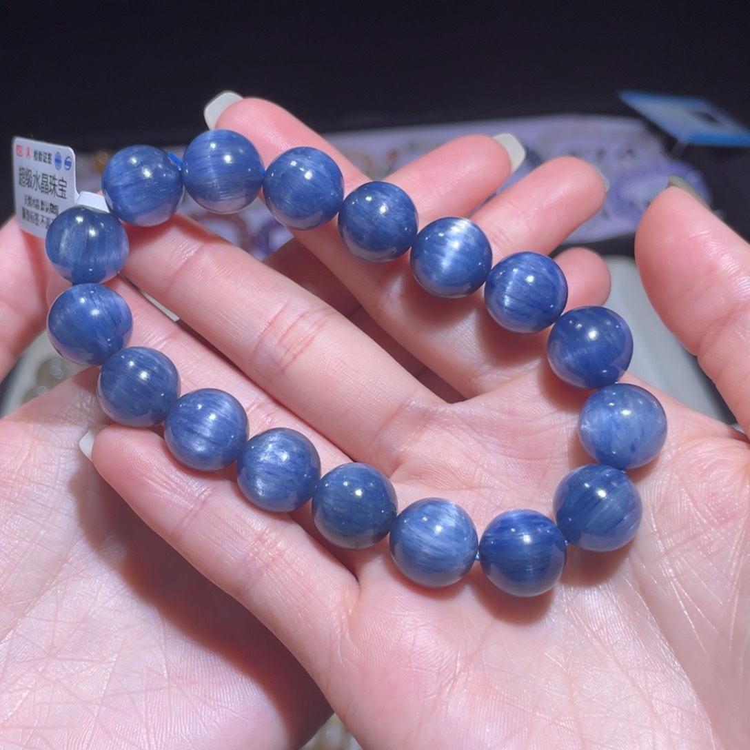 水晶手链未镶嵌姐****饭182号多性样发12+蓝晶石