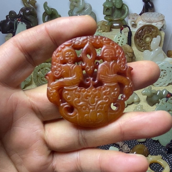 和田玉挂件未镶嵌