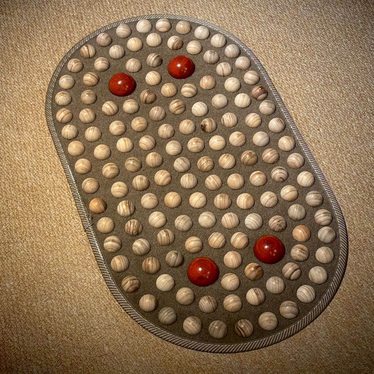 【商城】实木指压板超疼（香樟木+红花梨）