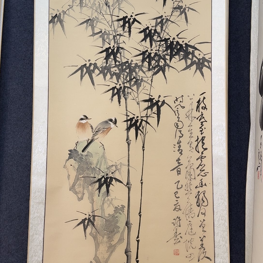 纯手绘国画作品好看四尺