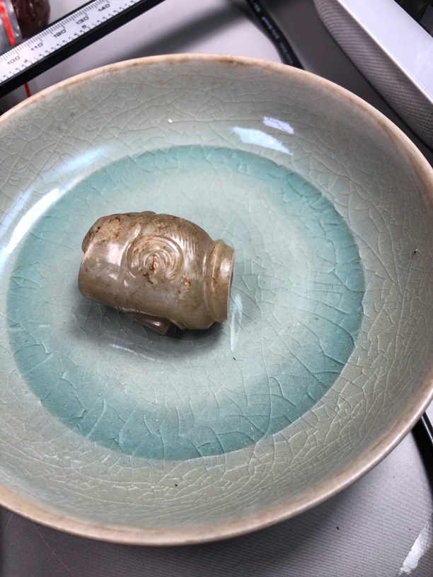 汝窑笔洗，归尘哥漏