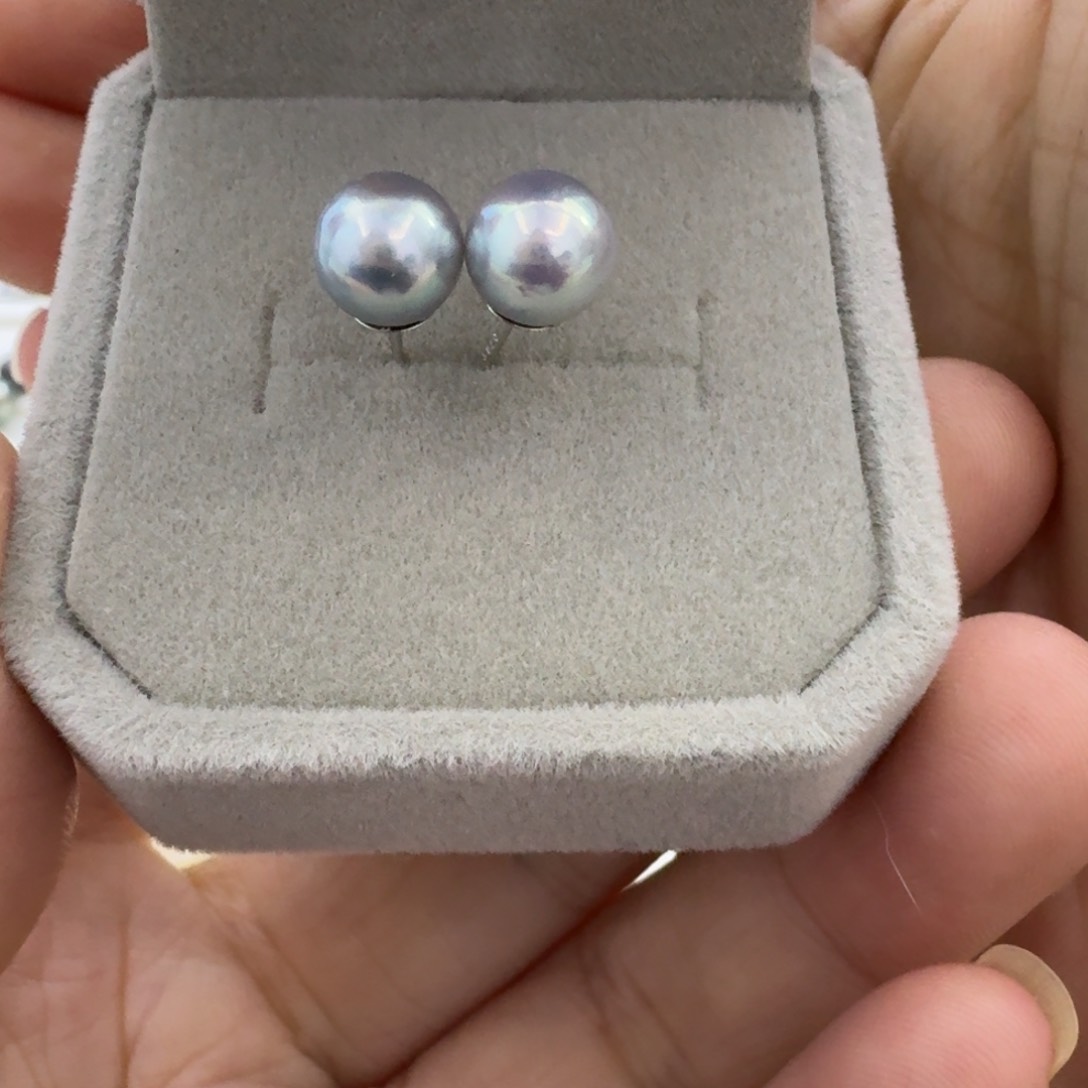 未镶嵌海水珍珠耳饰
