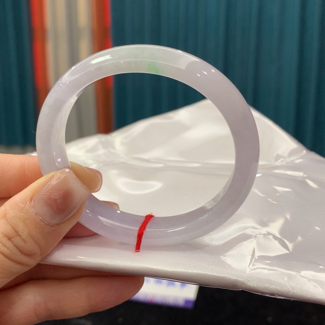 未镶嵌手镯翡翠完美者慎拍 圈口55贵妃