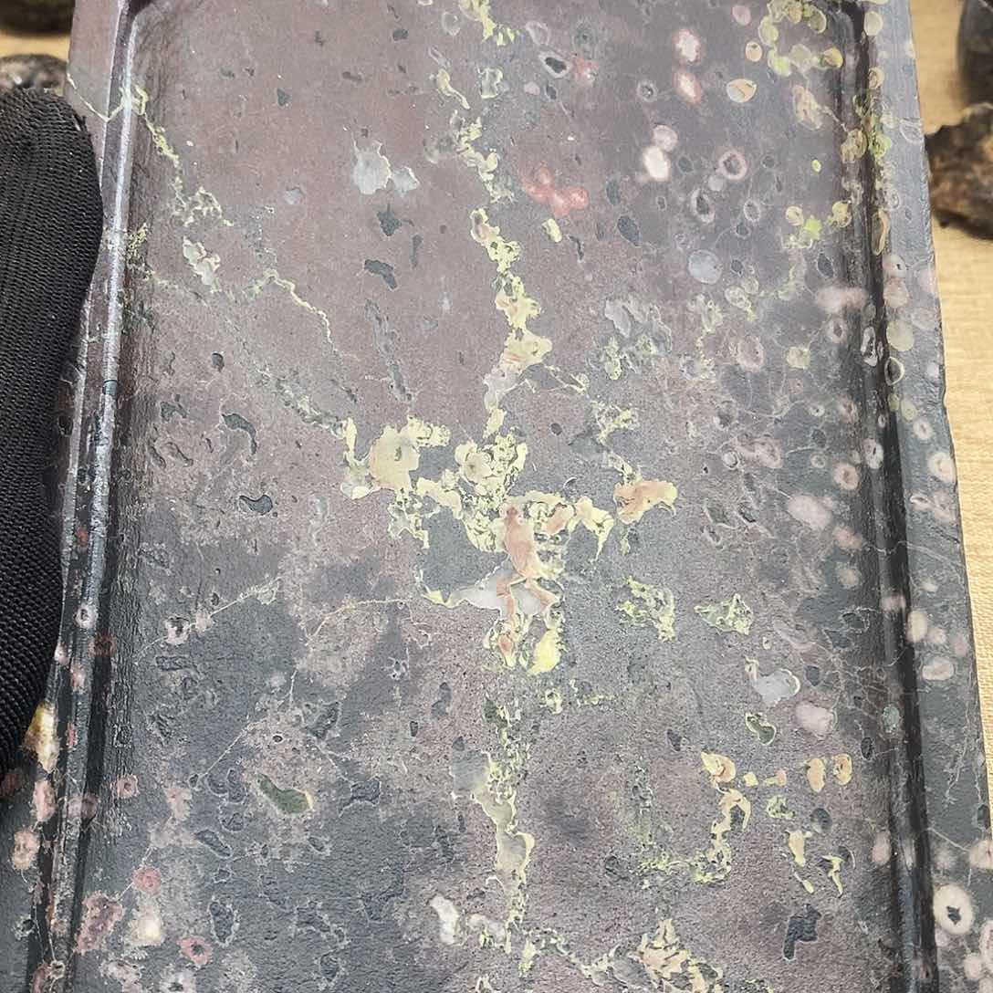 豫石匠梅花玉安山玉繁花茶盘福利