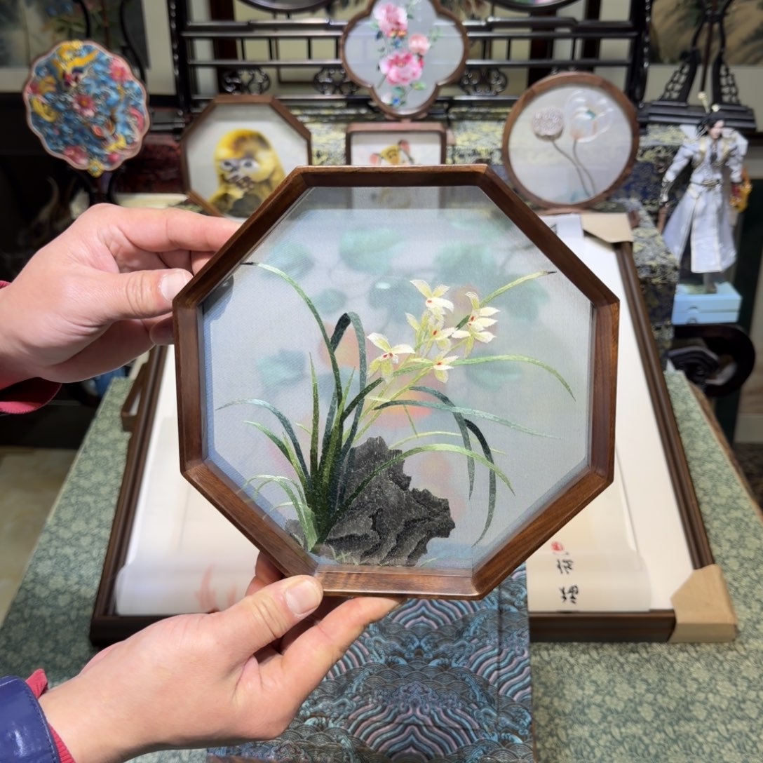 刺绣手工苏绣工艺双面