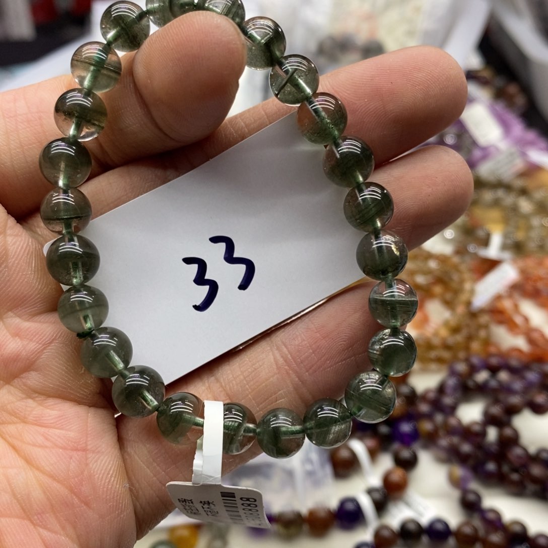 水晶手链未镶嵌天然