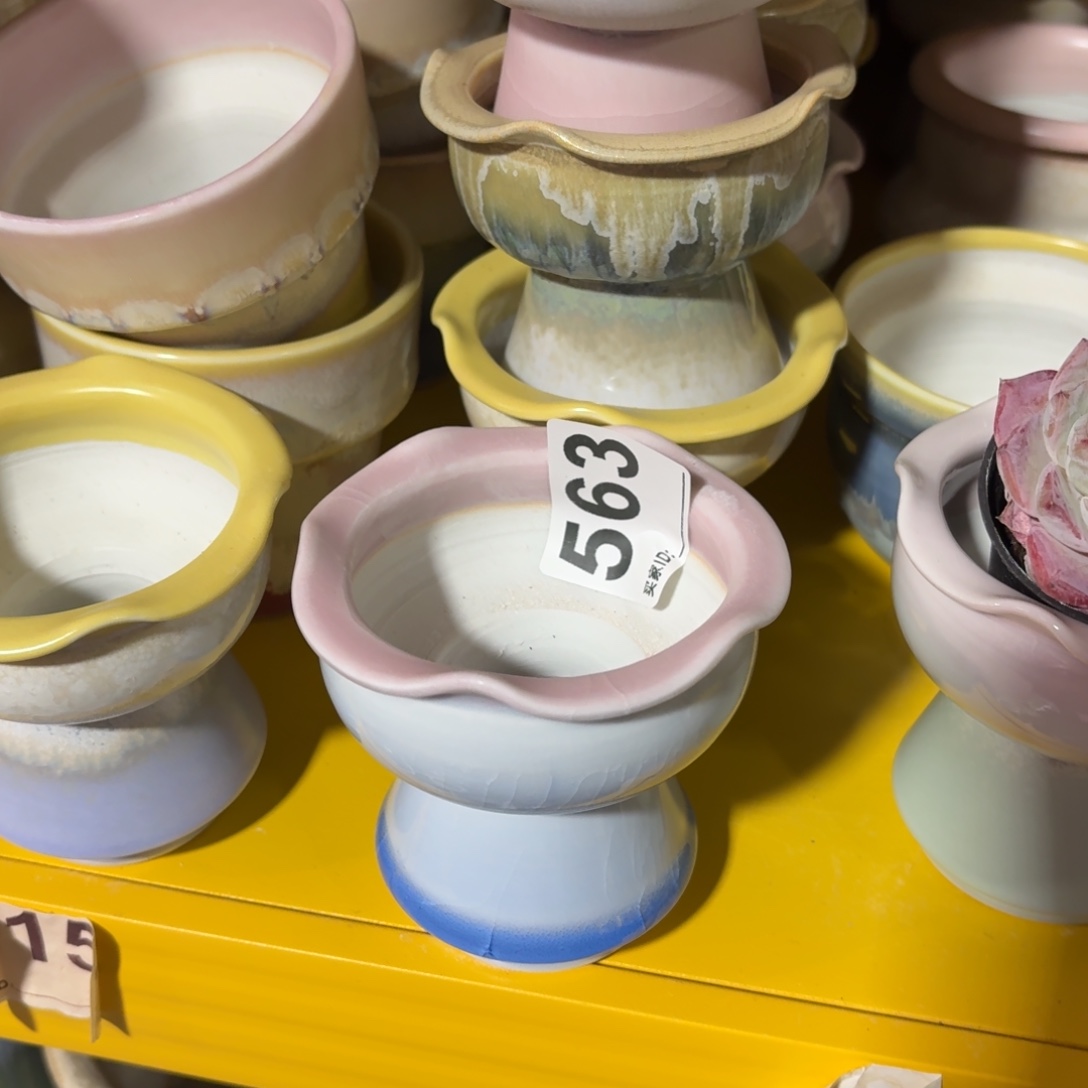 磊***贝景德镇多肉花盆563