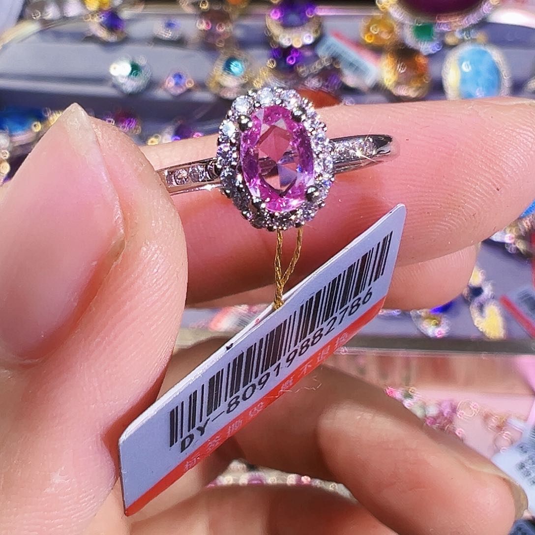 银S925镶嵌珠宝奇石蓝宝石