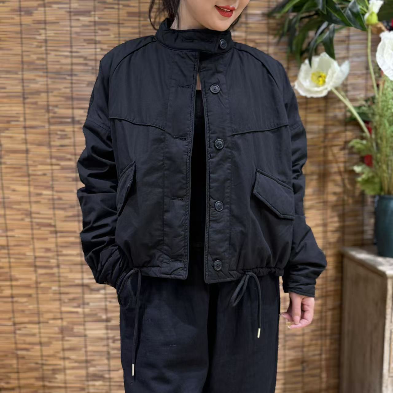 17505新款冬季加厚百搭休闲时尚棉服