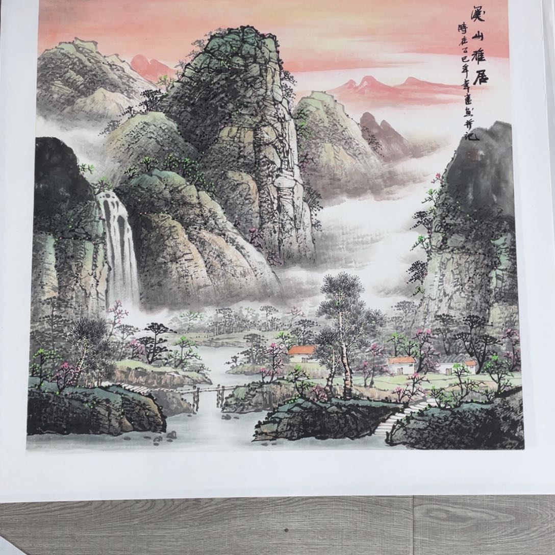 国画韦建老师作品欣赏