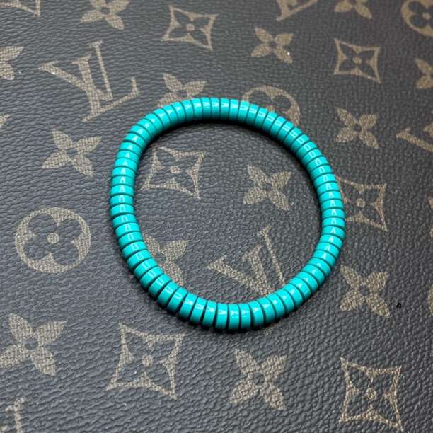 果冻绿6mm药片手链手串原石原矿