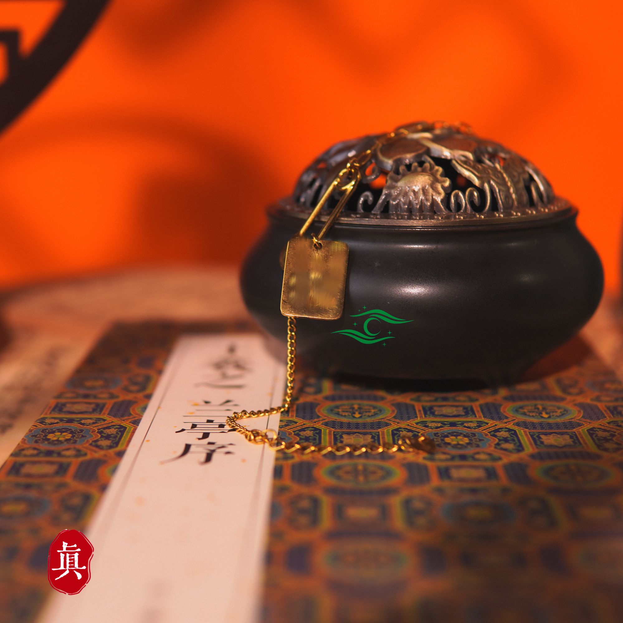 钛钢手链 【坤亥】平安别针式扣手链简约百搭手链 星