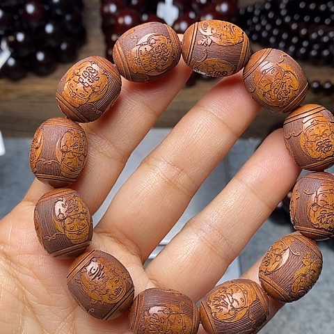 大果紫檀（缅甸花梨）手串/手链