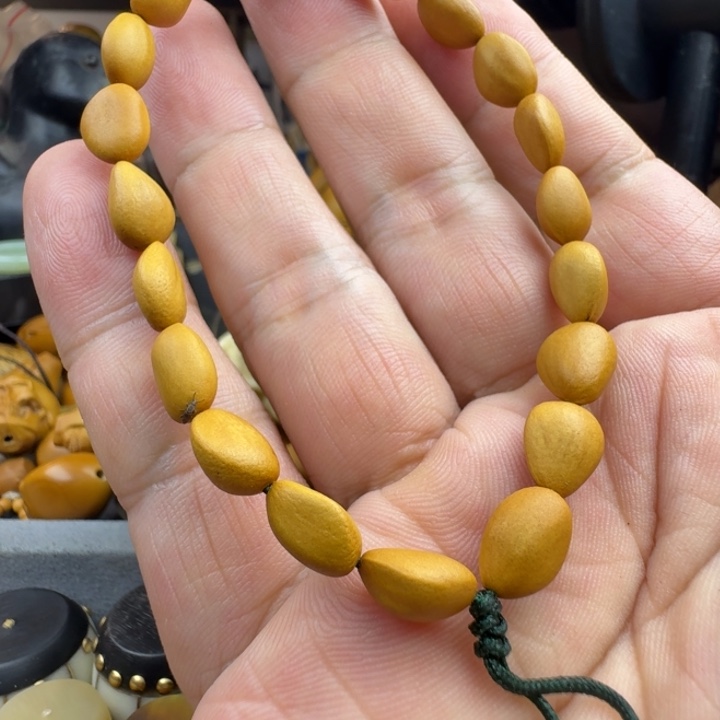 手串/手链橄榄核哈哈我也是很喜欢的呢我