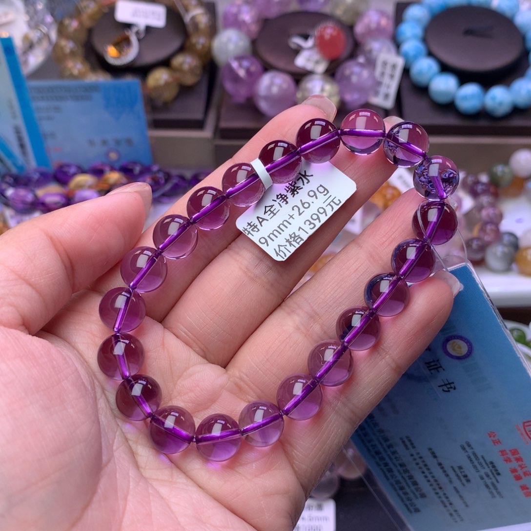 水晶手链未镶嵌远*来手链