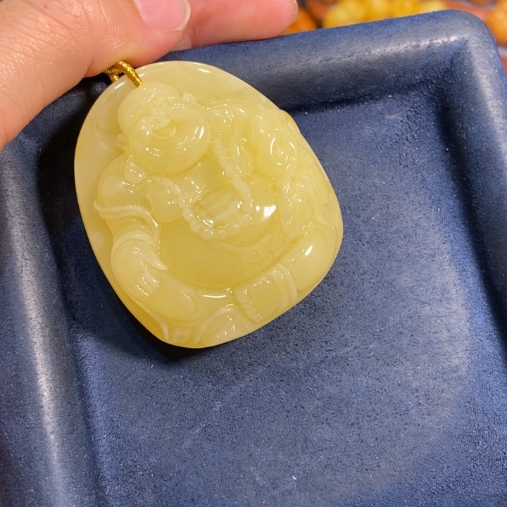 蜜蜡吊坠(不含链)未镶嵌嘦*姕