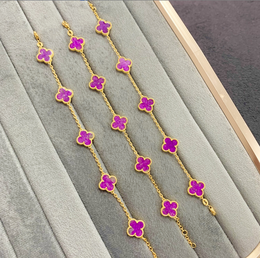 （苏纪石）足金舒俱来手链多样性发一