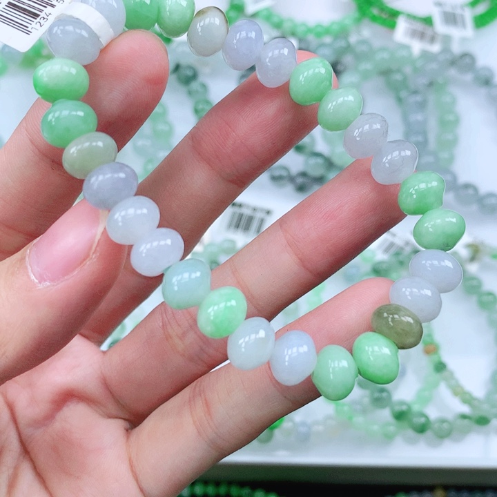 未镶嵌手链翡翠翡翠