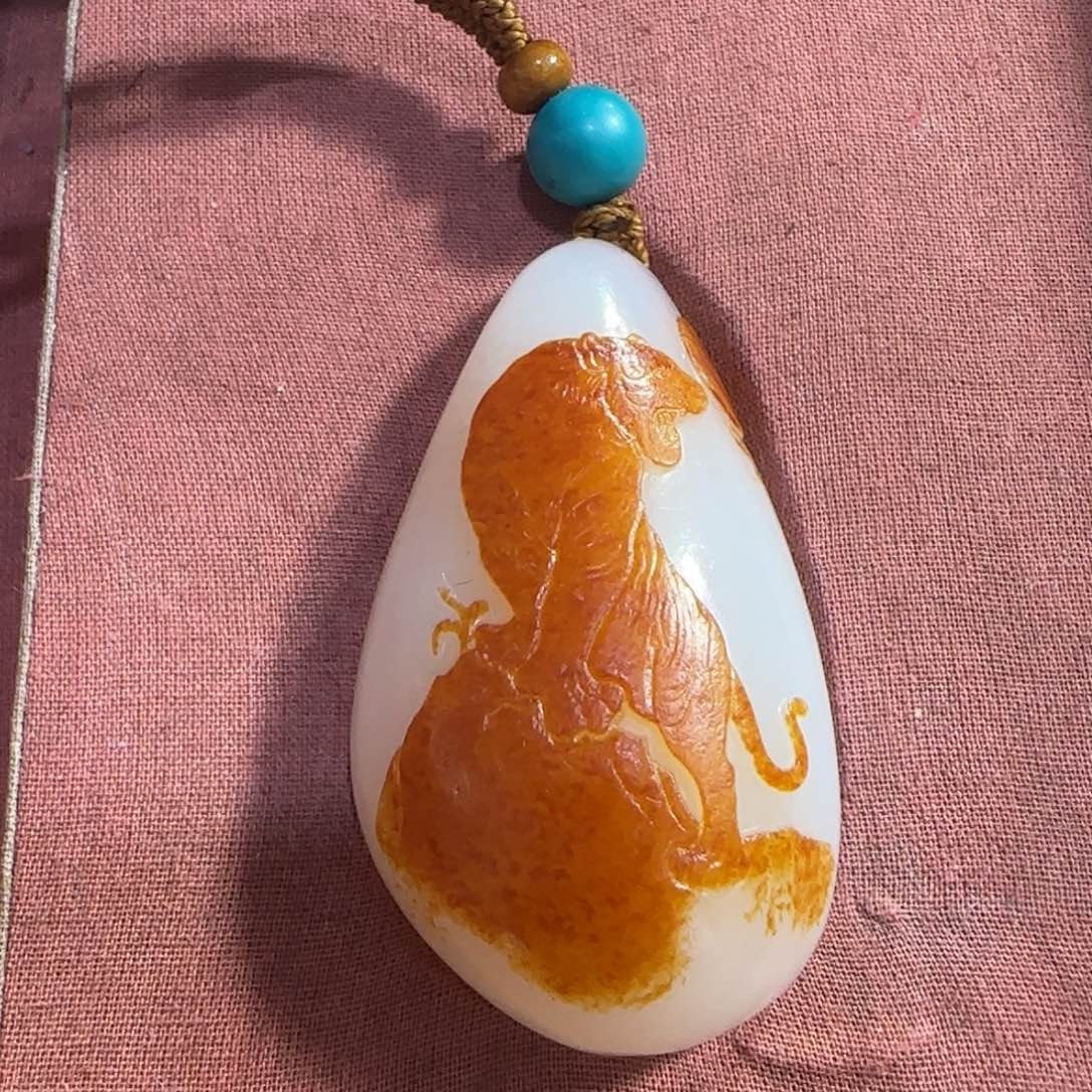 和田玉挂件未镶嵌