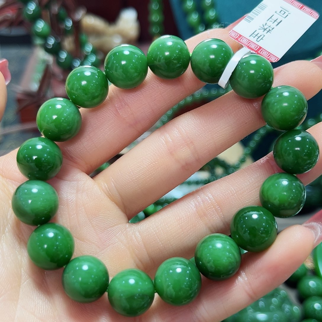 和田玉手串未镶嵌