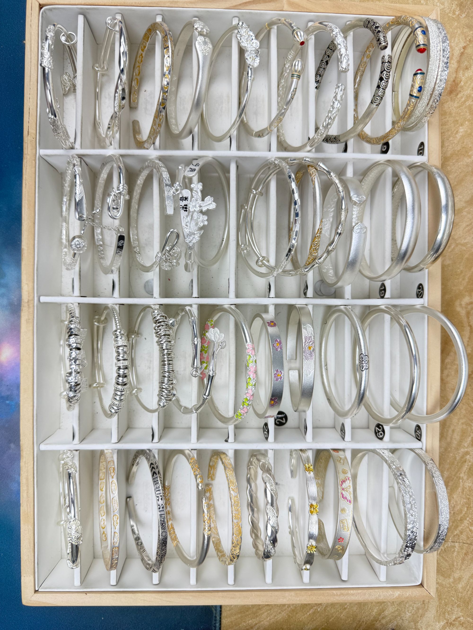 足银银制品 【找主播选款】手工DIY饰品吊坠项链手链戒指手镯