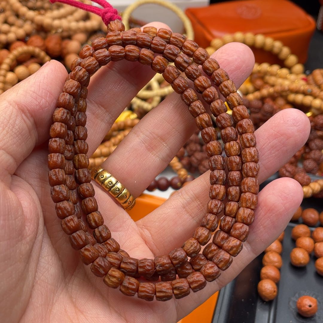 草珠菩提吊坠动*动柏香籽