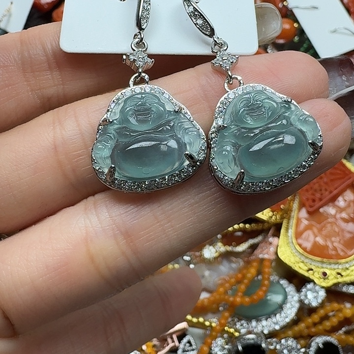 翡翠未镶嵌项链翡翠