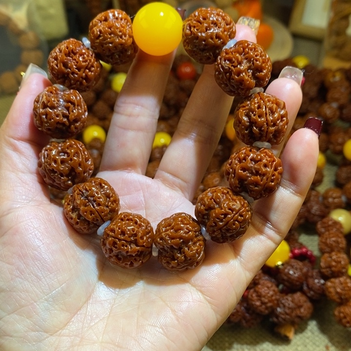 金刚菩提手串204玉华黄