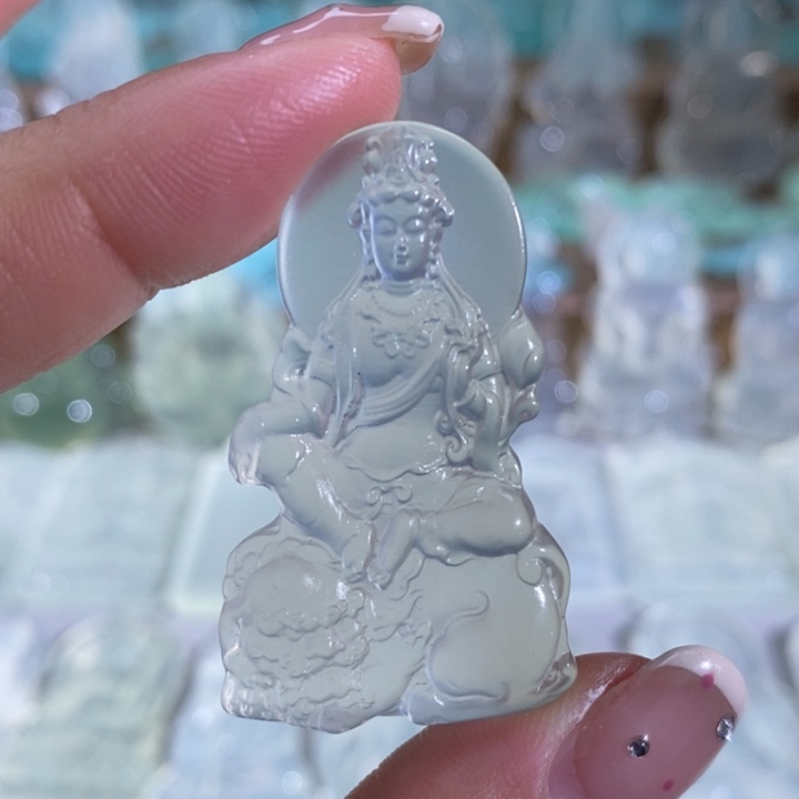 岫玉吊坠未镶嵌吊坠