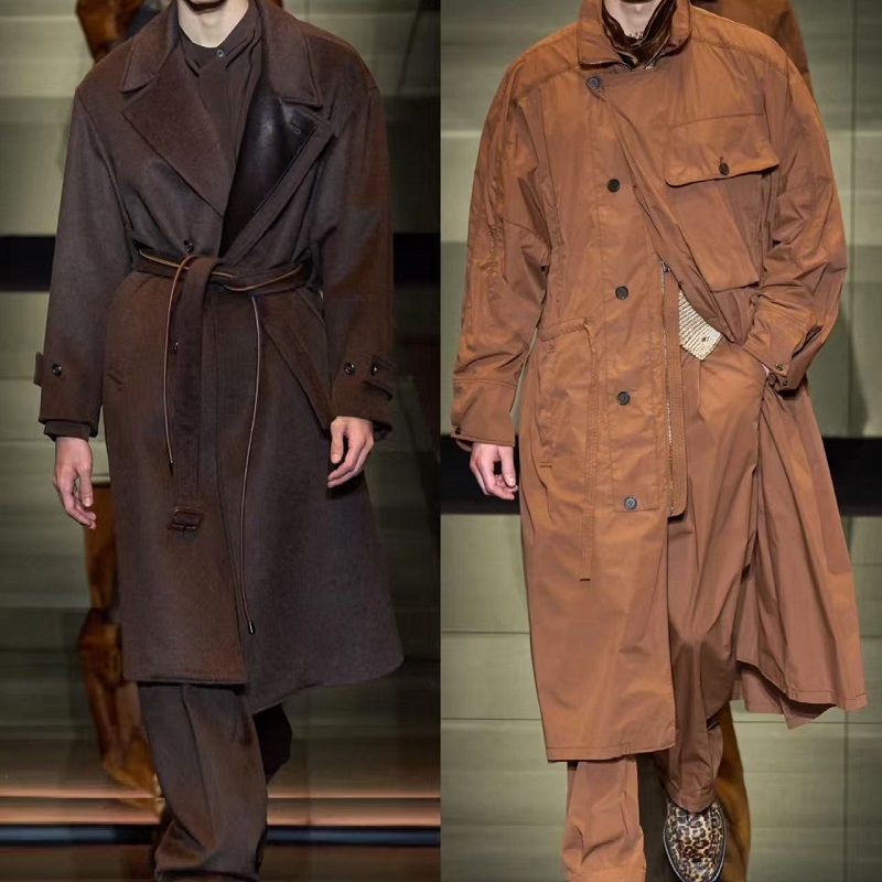 HI-Y2003-冬季男士短款立领宽松加厚保暖三角标时尚纯色羽绒服