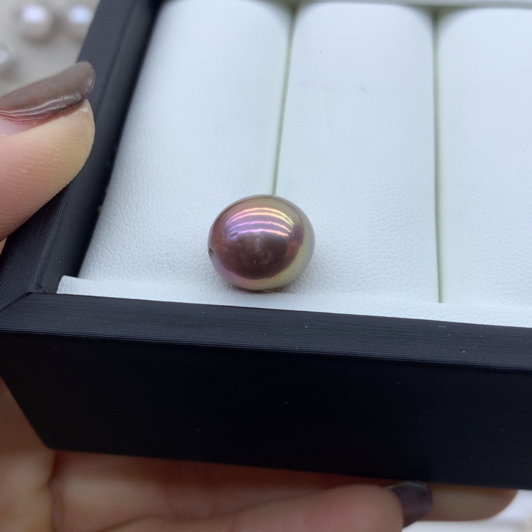 淡水珍珠吊坠(不含链)未镶嵌棉***糖