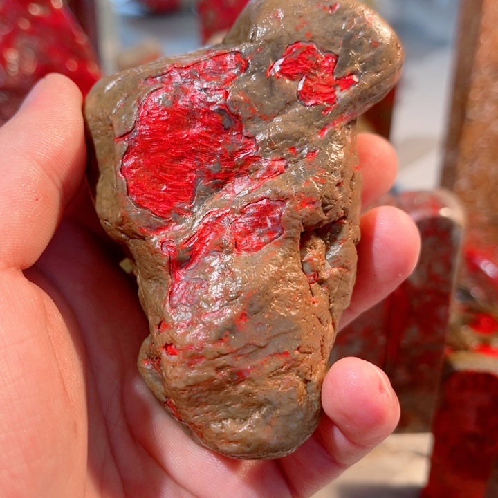 昌化石昌化鸡血石