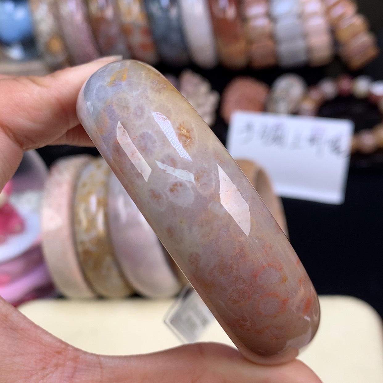 【闪购商品】颈饰未镶嵌硅化珊瑚（珊瑚玉）20号上新60圈