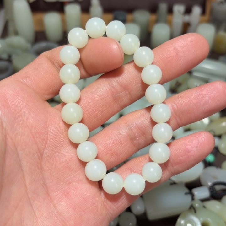 渡***和田玉未镶嵌吊坠(不含链)