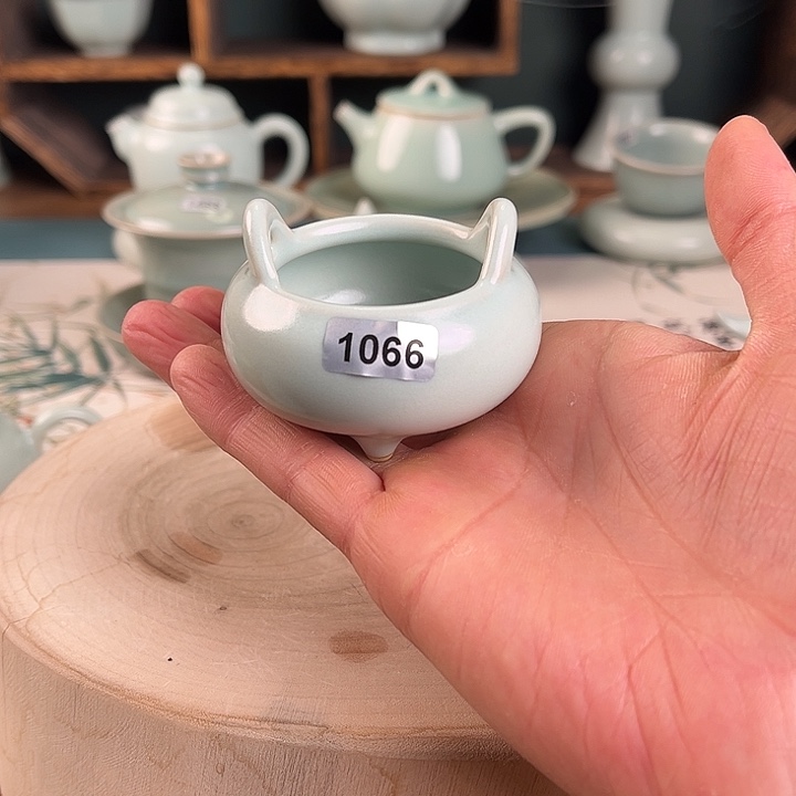 杯1066 原矿汝瓷汝州发货