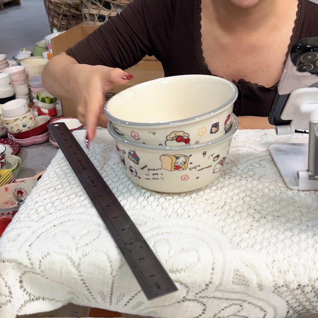 潮州陶瓷工厂微瑕6寸