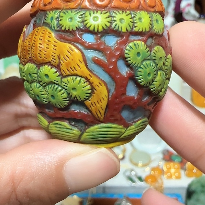 器物之美琉璃雕刻