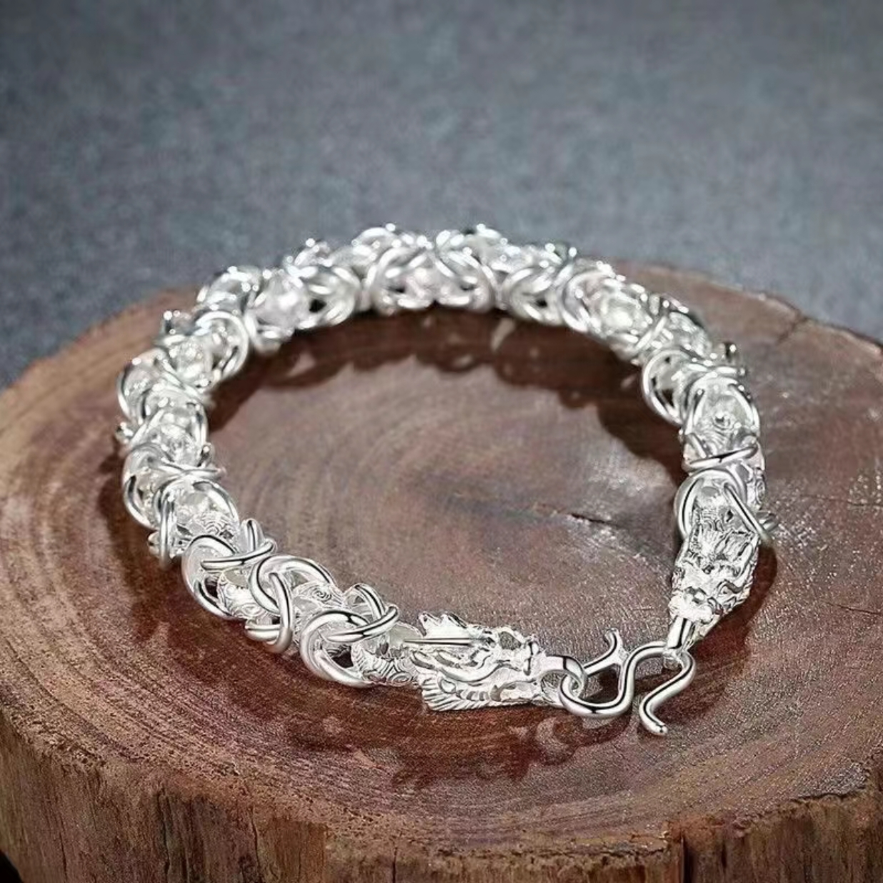 A-210【处理】-精美大气 原创设计民族风龙头生肖挂件