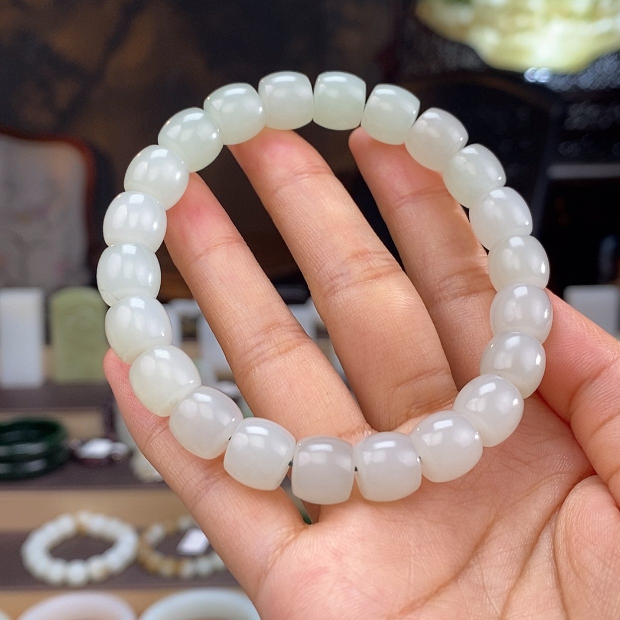 【闪购商品】和田玉手串未镶嵌