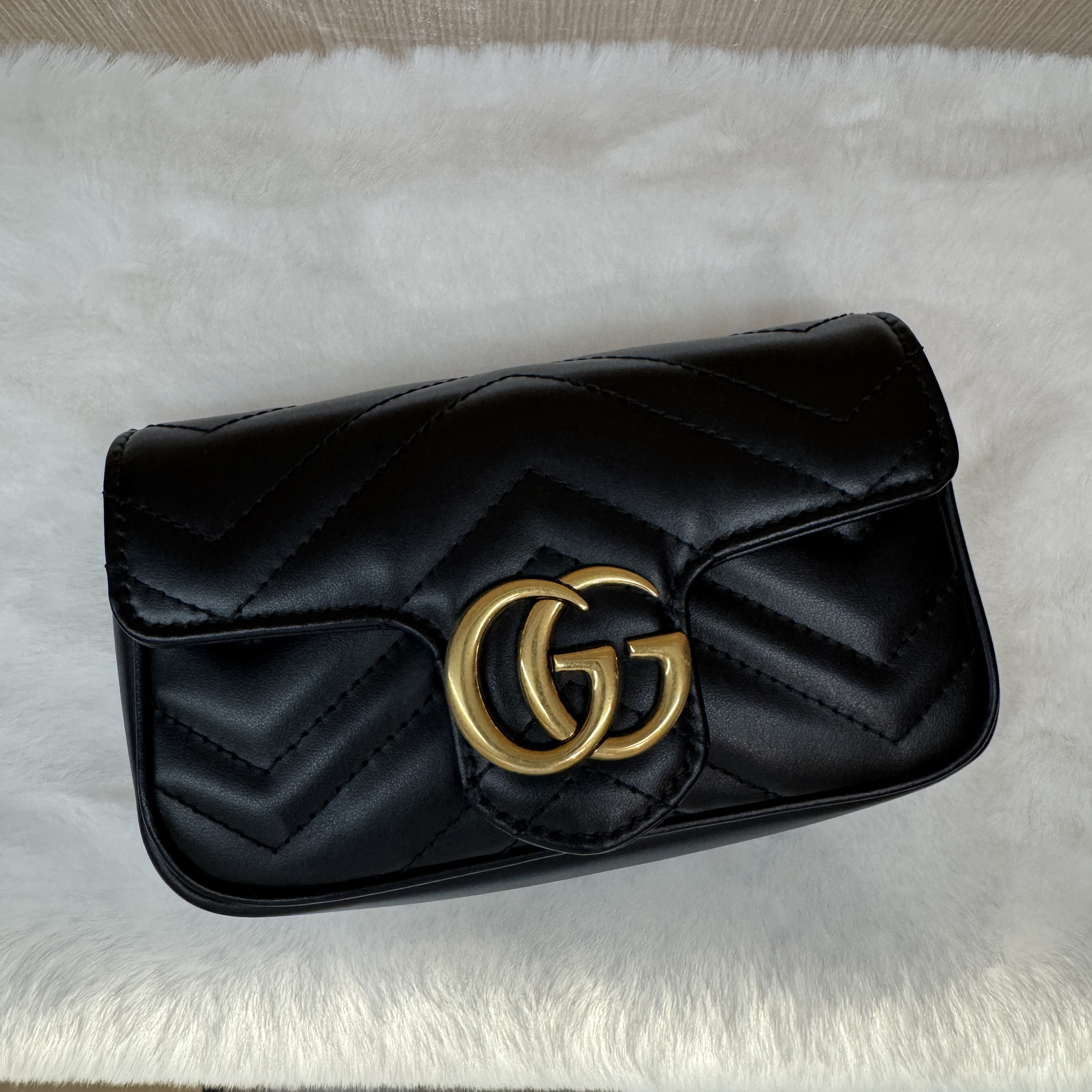 全新未使用 GUCCI/古驰 全新 GUCCI/古驰 彦禧奢品/马蒙mini