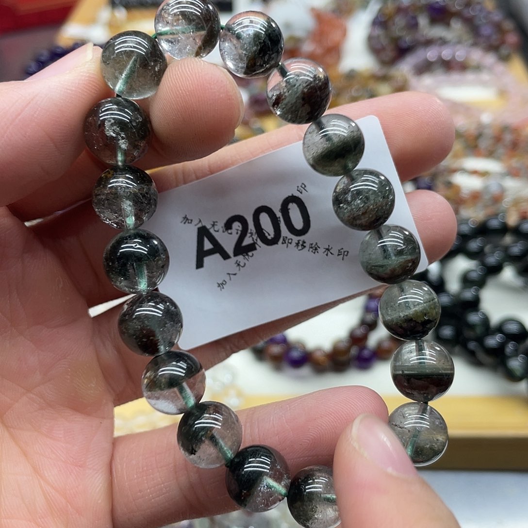 水晶手链未镶嵌天然