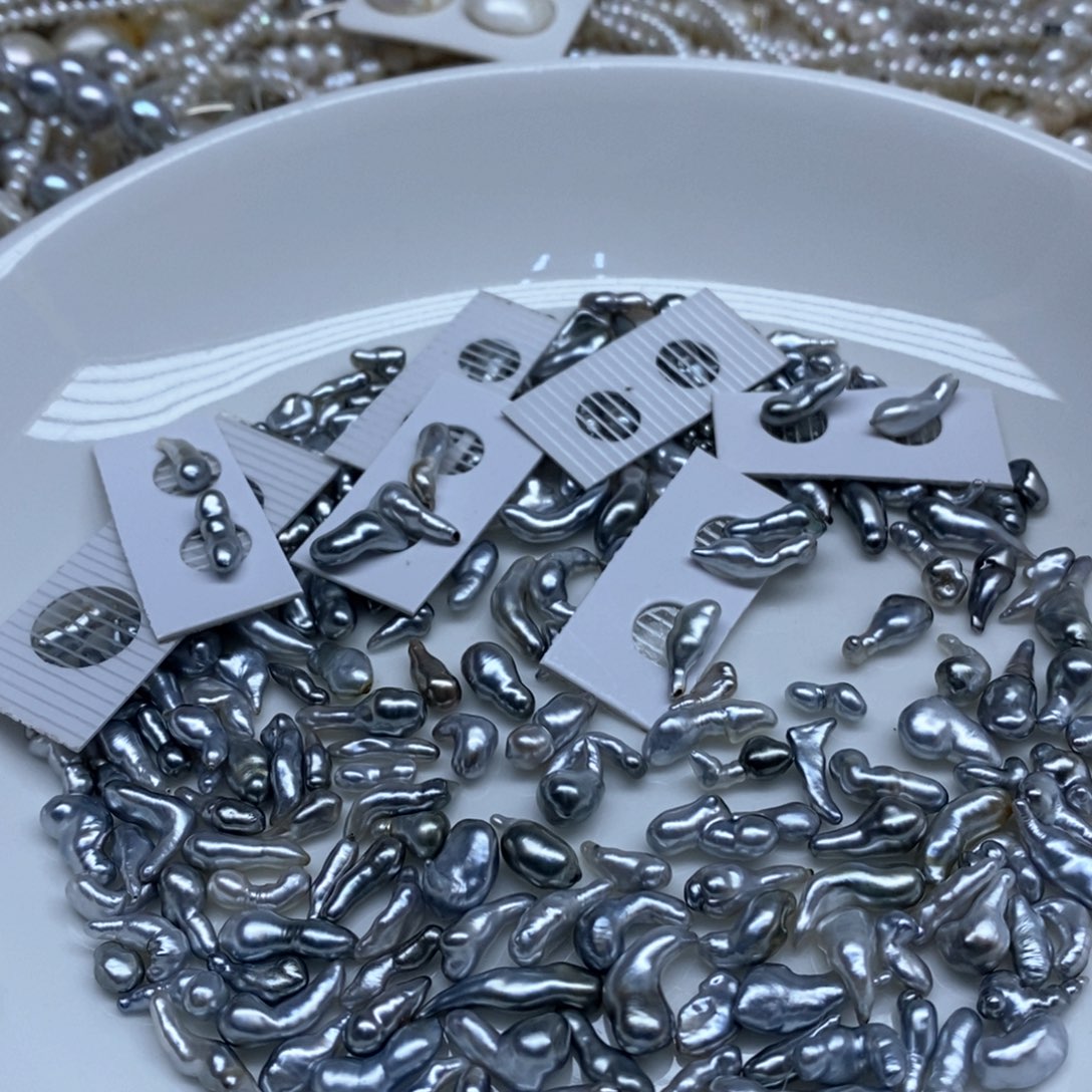 海水珍珠颈饰未镶嵌发1对