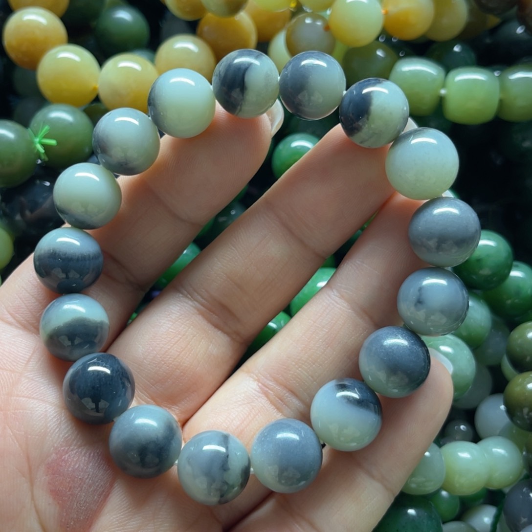 和田玉手链未镶嵌