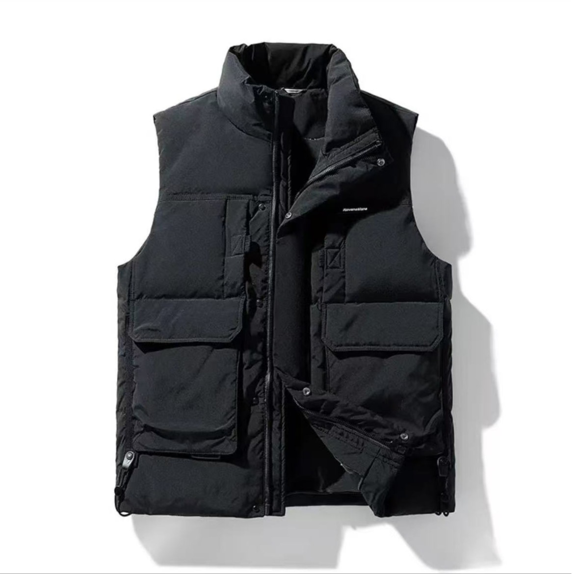 立领保暖百搭加厚休闲保暖潮流马甲-8530