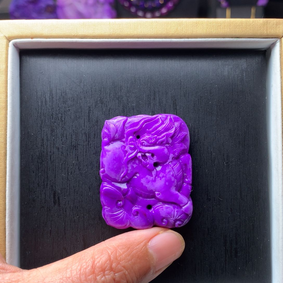 苏纪石（舒俱来）吊坠未镶嵌