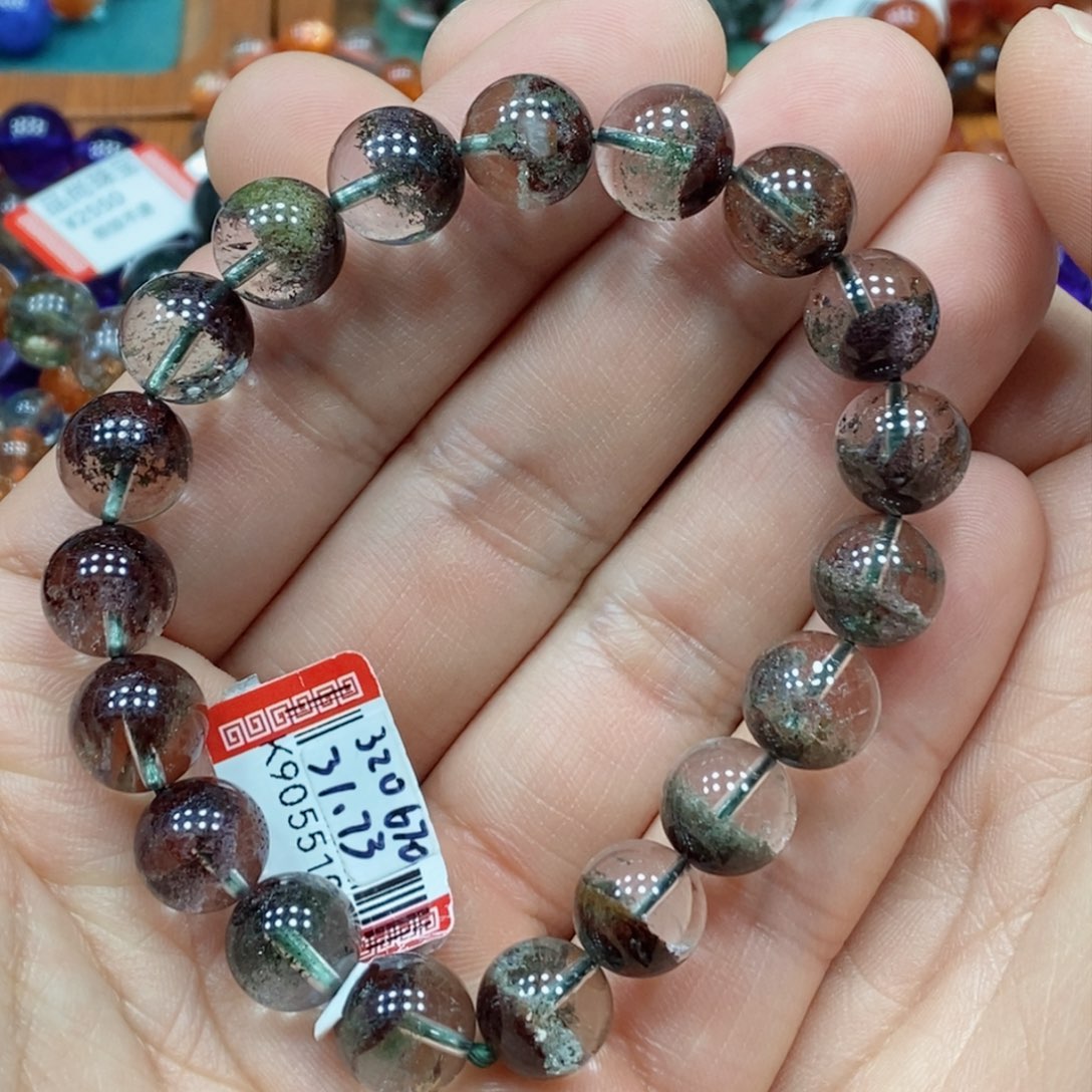 水晶手串未镶嵌天然